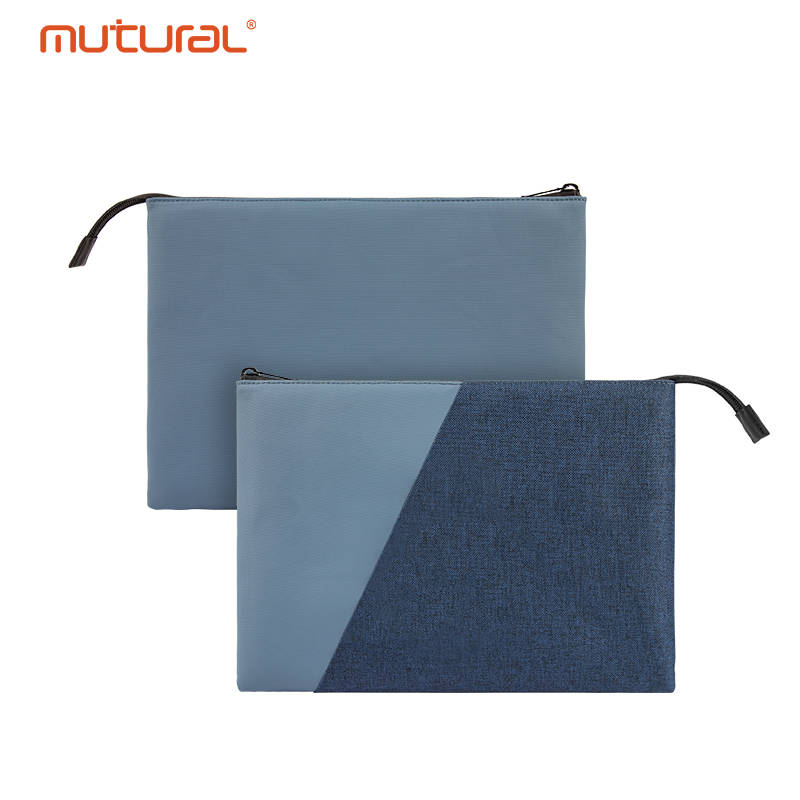 Jike Series Spliced Zipper Inner Bag